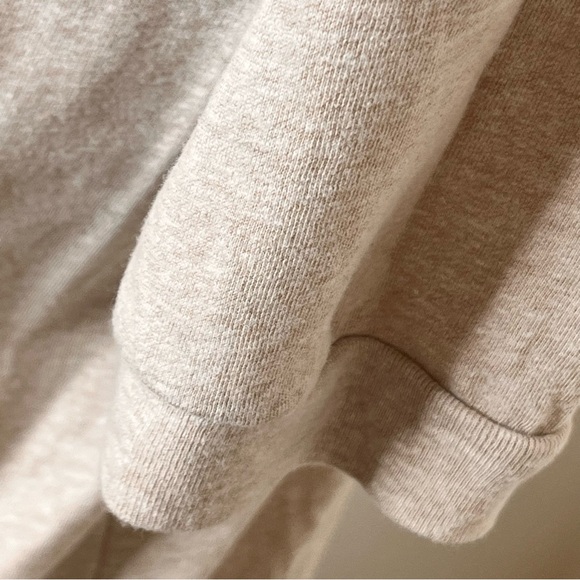 Madewell Mini Tee dress Light Beige midi length. Short sleeve Size XS - Picture 8 of 10